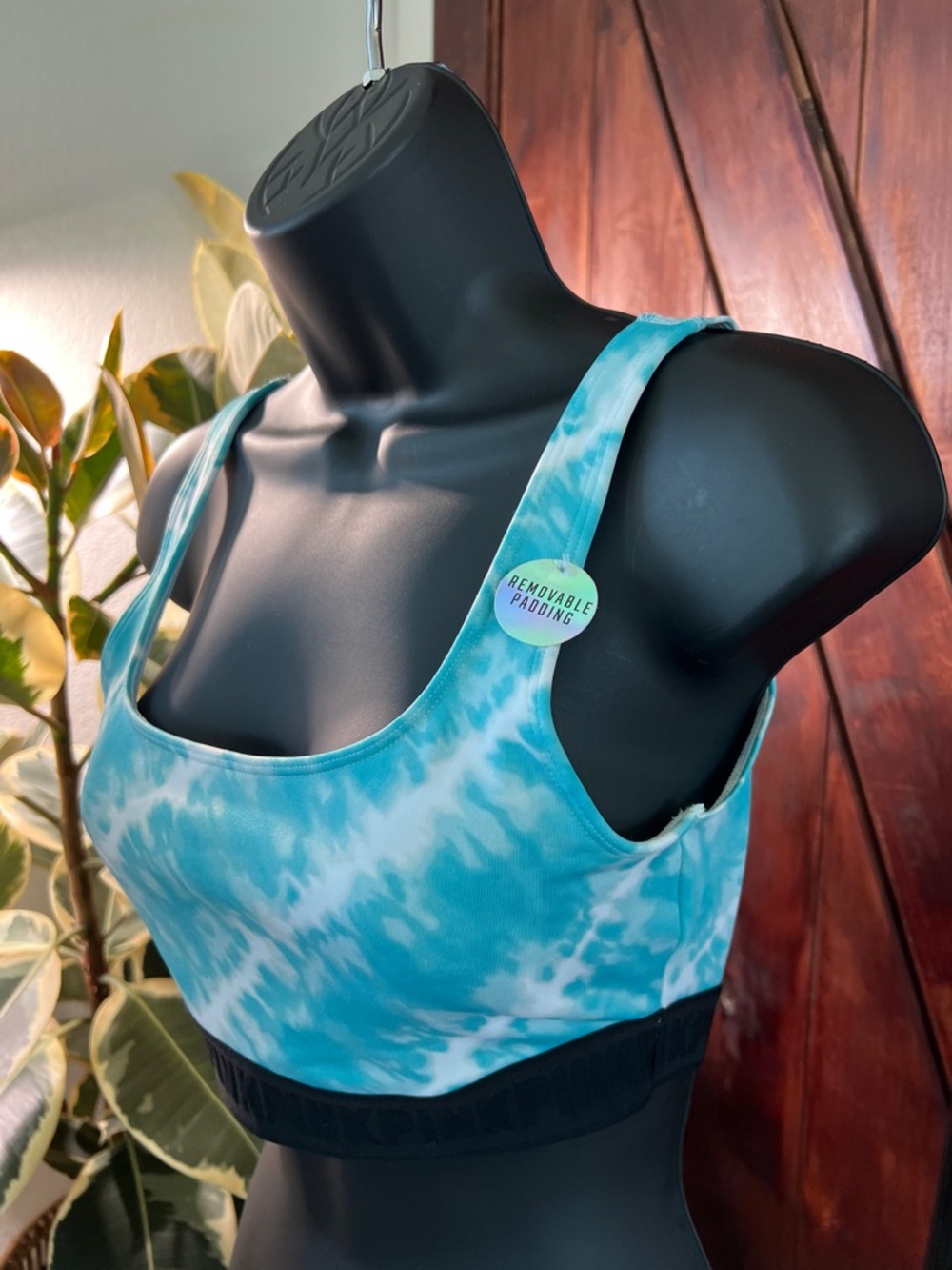 Tie-Dye Swim Sports Bra